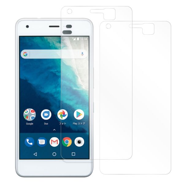 [2枚入り] LOOF 強化ソフトフィルム Android One S4 Androidone S4 androidoneS4 保護フィルム クリア/マット/ブルーライトカット/覗き見防止  簡単貼り付け 画面保護 ソフトフィルム 気泡なし 傷防止 割れ防止 [ Android One S4 ]