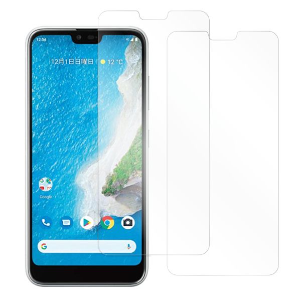 [2枚入り] LOOF 強化ソフトフィルム Android One S6 Androidone S6 androidoneS6 保護フィルム クリア/マット/ブルーライトカット/覗き見防止  簡単貼り付け 画面保護 ソフトフィルム 気泡なし 傷防止 割れ防止 [ Android One S6 ]