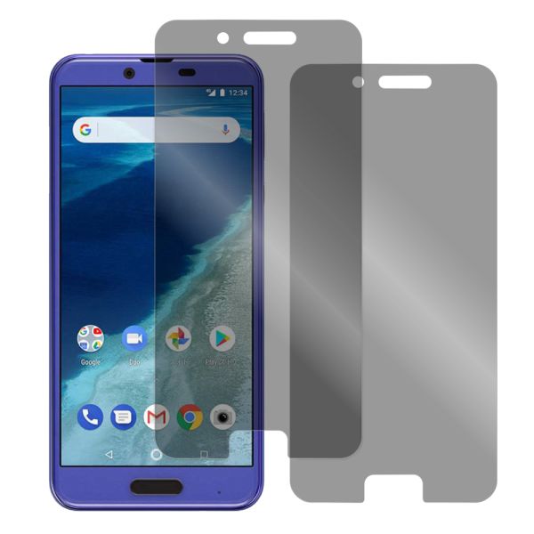 [2枚入り] LOOF 強化ソフトフィルム Android One X4 Androidone X4 androidoneX4 保護フィルム クリア/マット/ブルーライトカット/覗き見防止  簡単貼り付け 画面保護 ソフトフィルム 気泡なし 傷防止 割れ防止 [ Android One X4 ]
