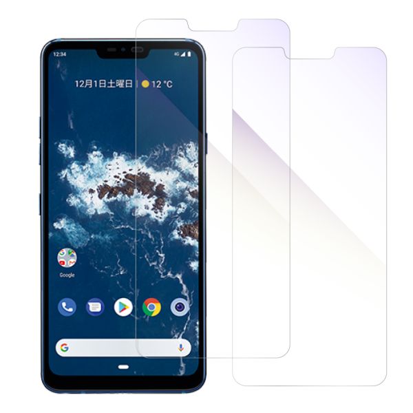 [2枚入り] LOOF 強化ソフトフィルム Android One X5 Androidone X5 androidoneX5 保護フィルム クリア/マット/ブルーライトカット/覗き見防止  簡単貼り付け 画面保護 ソフトフィルム 気泡なし 傷防止 割れ防止 [ Android One X5 ]