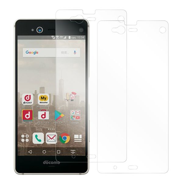 [2枚入り] LOOF 強化ソフトフィルム arrows NX F-01K arrowsNX アローズ FUJITSU FCNT 保護フィルム クリア/マット/ブルーライトカット/覗き見防止  簡単貼り付け 画面保護 ソフトフィルム 気泡なし 傷防止 割れ防止 [ arrows NX F-01K ]