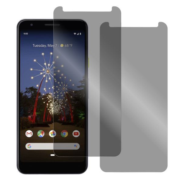 [2枚入り] LOOF 強化ソフトフィルム Google Pixel 3a XL googlepixel pixel3axl ピクセル3axl 保護フィルム クリア/マット/ブルーライトカット/覗き見防止  簡単貼り付け 画面保護 ソフトフィルム 気泡なし 傷防止 割れ防止 [ Google Pixel 3a XL ]