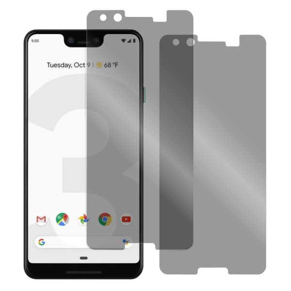 [2枚入り] LOOF 強化ソフトフィルム Google Pixel 3 pixel3 ピクセル3 保護フィルム クリア/マット/ブルーライトカット/覗き見防止  簡単貼り付け 画面保護 ソフトフィルム 気泡なし 傷防止 割れ防止 [ Google Pixel 3 ]