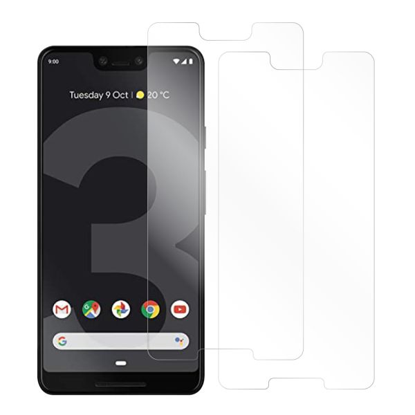 [2枚入り] LOOF 強化ソフトフィルム Google Pixel 3 XL pixel3xl ピクセル3XL 保護フィルム クリア/マット/ブルーライトカット/覗き見防止  簡単貼り付け 画面保護 ソフトフィルム 気泡なし 傷防止 割れ防止 [ Google Pixel 3 XL ]