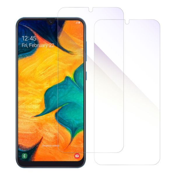 [2枚入り] LOOF 強化ソフトフィルム Galaxy A30 SCV43 galaxya30 保護フィルム クリア/マット/ブルーライトカット/覗き見防止  簡単貼り付け 画面保護 ソフトフィルム 気泡なし 傷防止 割れ防止 [ Galaxy A30 ]
