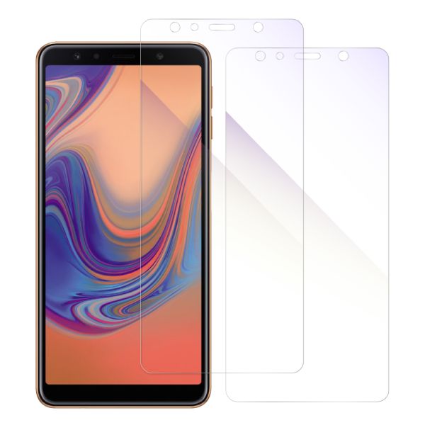 [2枚入り] LOOF 強化ソフトフィルム Galaxy A7 SM-A750C galaxya7 保護フィルム クリア/マット/ブルーライトカット/覗き見防止  簡単貼り付け 画面保護 ソフトフィルム 気泡なし 傷防止 割れ防止 [ Galaxy A7 ]