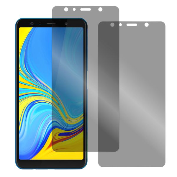 [2枚入り] LOOF 強化ソフトフィルム Galaxy A7 SM-A750C galaxya7 保護フィルム クリア/マット/ブルーライトカット/覗き見防止  簡単貼り付け 画面保護 ソフトフィルム 気泡なし 傷防止 割れ防止 [ Galaxy A7 ]