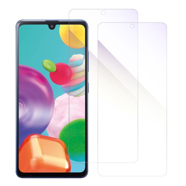 [2枚入り] LOOF 強化ソフトフィルム Galaxy A41 SC-41A /  SCV48  保護フィルム クリア/マット/ブルーライトカット/覗き見防止  簡単貼り付け 画面保護 ソフトフィルム 気泡なし 傷防止 割れ防止 [ Galaxy A41 ]