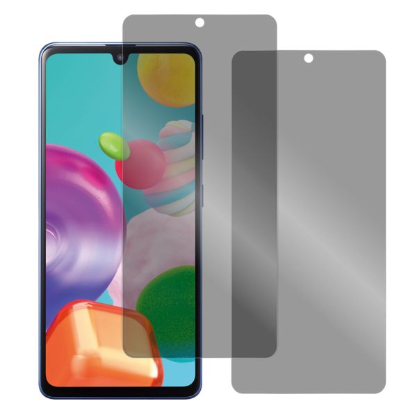 [2枚入り] LOOF 強化ソフトフィルム Galaxy A41 SC-41A /  SCV48  保護フィルム クリア/マット/ブルーライトカット/覗き見防止  簡単貼り付け 画面保護 ソフトフィルム 気泡なし 傷防止 割れ防止 [ Galaxy A41 ]