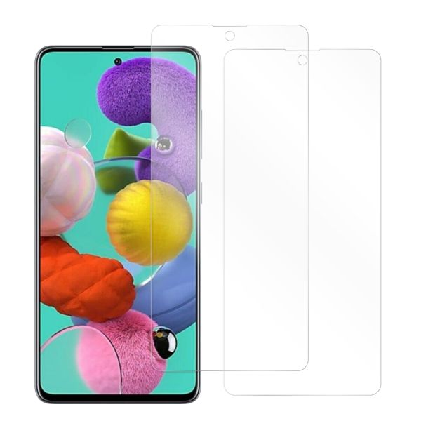 [2枚入り] LOOF 強化ソフトフィルム Galaxy A51 5G SC-54A / SCG07 a515g 保護フィルム クリア/マット/ブルーライトカット/覗き見防止  簡単貼り付け 画面保護 ソフトフィルム 気泡なし 傷防止 割れ防止 [ Galaxy A51 5G ]