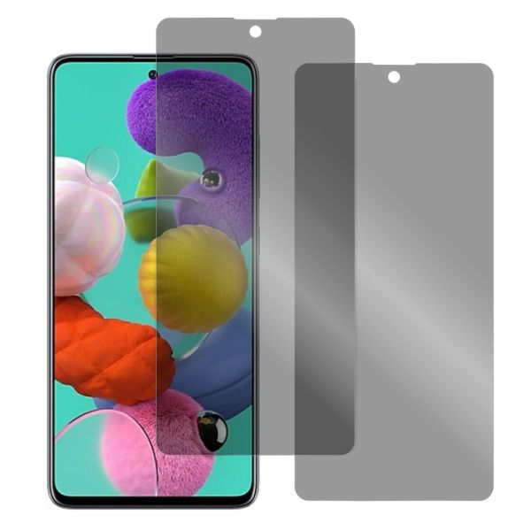 [2枚入り] LOOF 強化ソフトフィルム Galaxy A51 5G SC-54A / SCG07 a515g 保護フィルム クリア/マット/ブルーライトカット/覗き見防止  簡単貼り付け 画面保護 ソフトフィルム 気泡なし 傷防止 割れ防止 [ Galaxy A51 5G ]