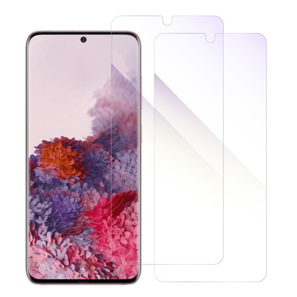 [2枚入り] LOOF 強化ソフトフィルム Galaxy S20 5G SC-51A / SCG01 s205g 保護フィルム クリア/マット/ブルーライトカット/覗き見防止  簡単貼り付け 画面保護 ソフトフィルム 気泡なし 傷防止 割れ防止 [ Galaxy S20 5G ]