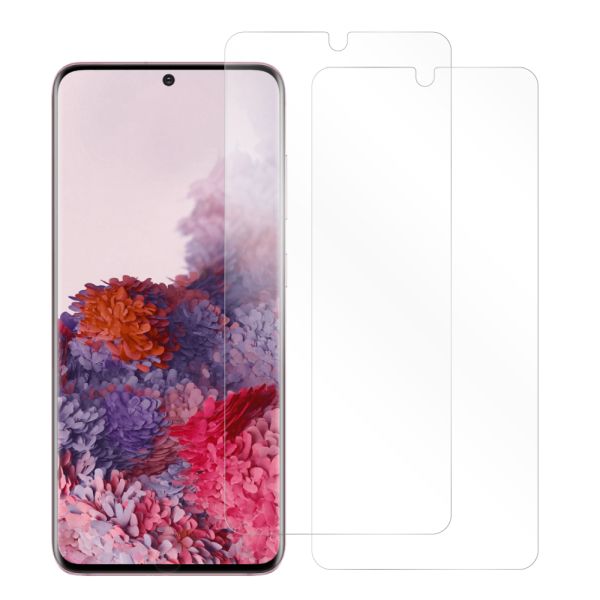 [2枚入り] LOOF 強化ソフトフィルム Galaxy S20 5G SC-51A / SCG01 s205g 保護フィルム クリア/マット/ブルーライトカット/覗き見防止  簡単貼り付け 画面保護 ソフトフィルム 気泡なし 傷防止 割れ防止 [ Galaxy S20 5G ]