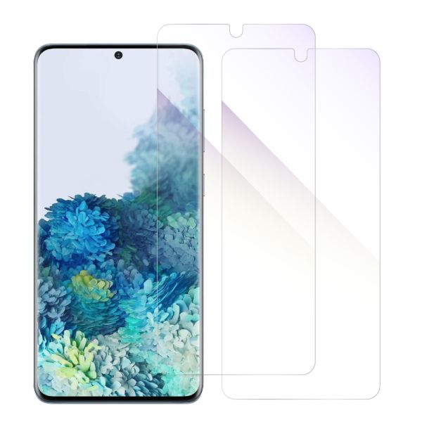 [2枚入り] LOOF 強化ソフトフィルム Galaxy S20+ 5G SC-52A / SCG02 s20plus S20 plus s20プラス s20+5g s20plus5g 保護フィルム クリア/マット/ブルーライトカット/覗き見防止  簡単貼り付け 画面保護 ソフトフィルム 気泡なし 傷防止 割れ防止 [ Galaxy S20+ 5G ]