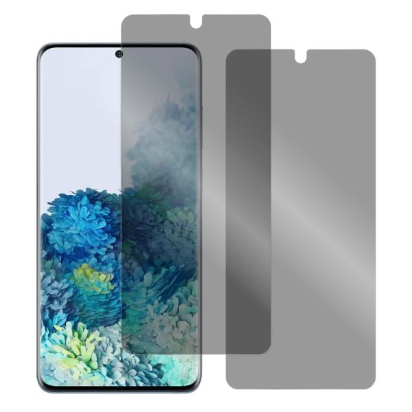 [2枚入り] LOOF 強化ソフトフィルム Galaxy S20+ 5G SC-52A / SCG02 s20plus S20 plus s20プラス s20+5g s20plus5g 保護フィルム クリア/マット/ブルーライトカット/覗き見防止  簡単貼り付け 画面保護 ソフトフィルム 気泡なし 傷防止 割れ防止 [ Galaxy S20+ 5G ]