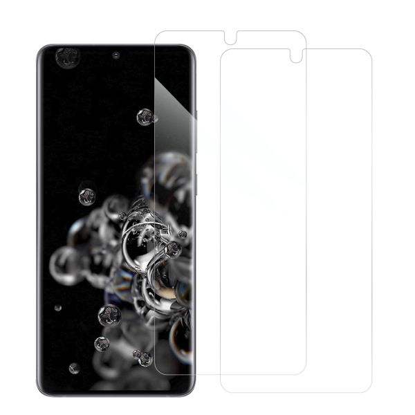 [2枚入り] LOOF 強化ソフトフィルム Galaxy S20 Ultra s20ultra 保護フィルム クリア/マット/ブルーライトカット/覗き見防止  簡単貼り付け 画面保護 ソフトフィルム 気泡なし 傷防止 割れ防止 [ Galaxy S20 Ultra 5G ]