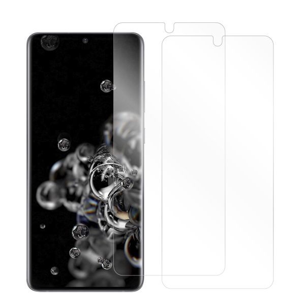 [2枚入り] LOOF 強化ソフトフィルム Galaxy S20 Ultra s20ultra 保護フィルム クリア/マット/ブルーライトカット/覗き見防止  簡単貼り付け 画面保護 ソフトフィルム 気泡なし 傷防止 割れ防止 [ Galaxy S20 Ultra 5G ]