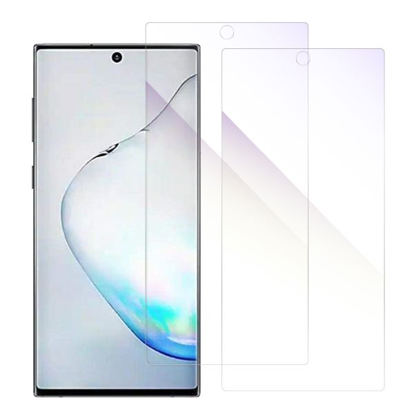 [2枚入り] LOOF 強化ソフトフィルム Galaxy Note10+ SC-01M / SCV45 note10+ note10plus note10 plus 保護フィルム クリア/マット/ブルーライトカット/覗き見防止  簡単貼り付け 画面保護 ソフトフィルム 気泡なし 傷防止 割れ防止 [ Galaxy Note10+ ]