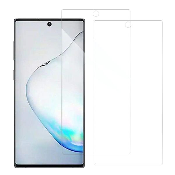 [2枚入り] LOOF 強化ソフトフィルム Galaxy Note10+ SC-01M / SCV45 note10+ note10plus note10 plus 保護フィルム クリア/マット/ブルーライトカット/覗き見防止  簡単貼り付け 画面保護 ソフトフィルム 気泡なし 傷防止 割れ防止 [ Galaxy Note10+ ]
