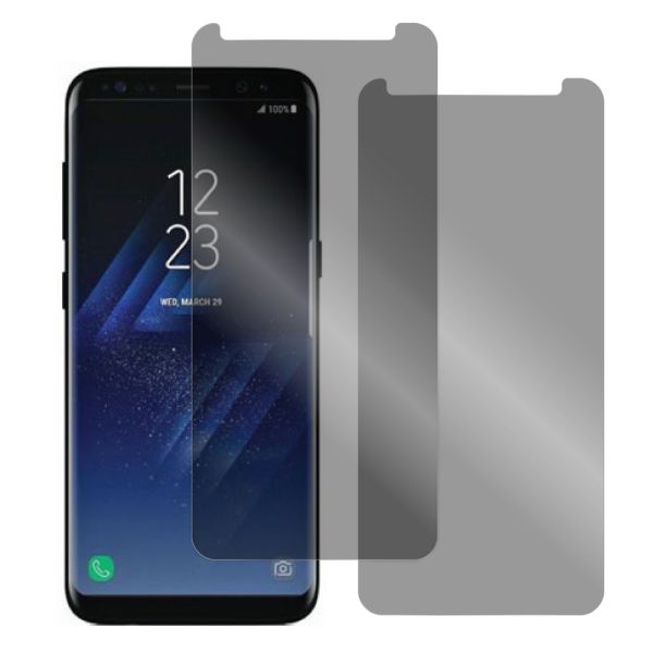 [2枚入り] LOOF 強化ソフトフィルム Galaxy S8 SC-02J / SCV36 galaxys8 保護フィルム クリア/マット/ブルーライトカット/覗き見防止  簡単貼り付け 画面保護 ソフトフィルム 気泡なし 傷防止 割れ防止 [ Galaxy S8 ]