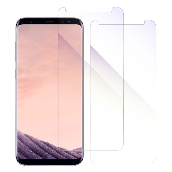 [2枚入り] LOOF 強化ソフトフィルム Galaxy S8+ SC-03J / SCV35 s8plus s8 plus 保護フィルム クリア/マット/ブルーライトカット/覗き見防止  簡単貼り付け 画面保護 ソフトフィルム 気泡なし 傷防止 割れ防止 [ Galaxy S8+ ]