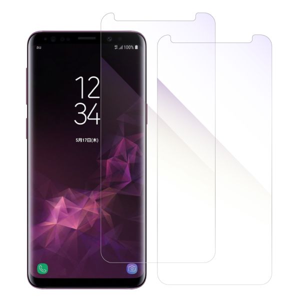 [2枚入り] LOOF 強化ソフトフィルム Galaxy S9 SC-02K / SCV38 galaxys9 保護フィルム クリア/マット/ブルーライトカット/覗き見防止  簡単貼り付け 画面保護 ソフトフィルム 気泡なし 傷防止 割れ防止 [ Galaxy S9 ]
