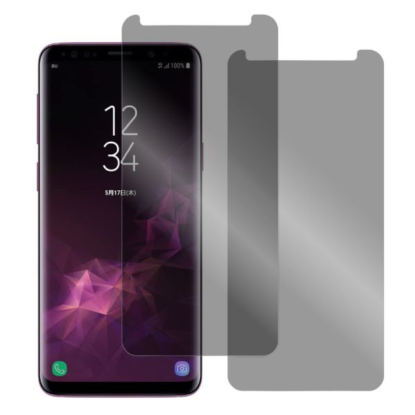 [2枚入り] LOOF 強化ソフトフィルム Galaxy S9 SC-02K / SCV38 galaxys9 保護フィルム クリア/マット/ブルーライトカット/覗き見防止  簡単貼り付け 画面保護 ソフトフィルム 気泡なし 傷防止 割れ防止 [ Galaxy S9 ]