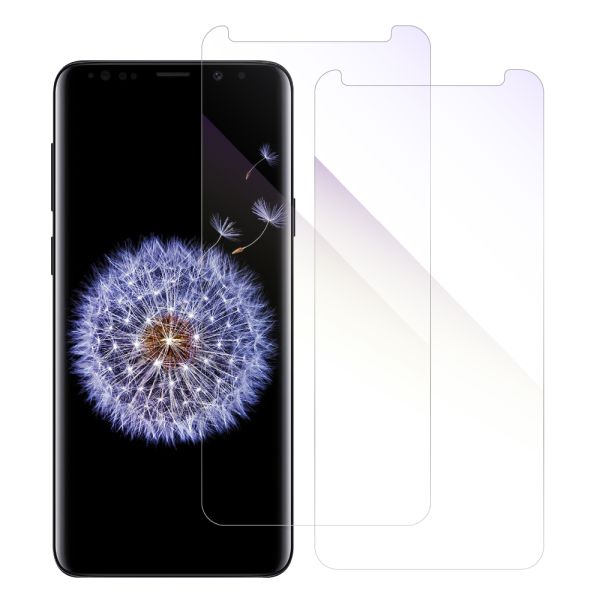 [2枚入り] LOOF 強化ソフトフィルム Galaxy S9+ SC-03K / SCV39 s9plus s9 Plus 保護フィルム クリア/マット/ブルーライトカット/覗き見防止  簡単貼り付け 画面保護 ソフトフィルム 気泡なし 傷防止 割れ防止 [ Galaxy S9+ ]