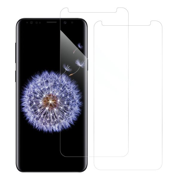 [2枚入り] LOOF 強化ソフトフィルム Galaxy S9+ SC-03K / SCV39 s9plus s9 Plus 保護フィルム クリア/マット/ブルーライトカット/覗き見防止  簡単貼り付け 画面保護 ソフトフィルム 気泡なし 傷防止 割れ防止 [ Galaxy S9+ ]