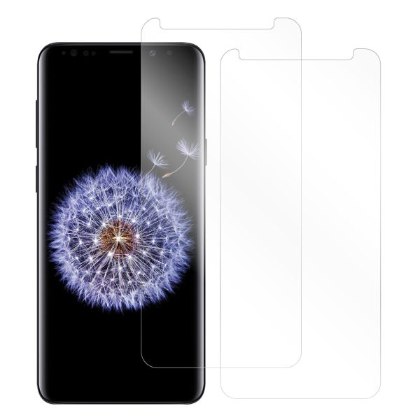 [2枚入り] LOOF 強化ソフトフィルム Galaxy S9+ SC-03K / SCV39 s9plus s9 Plus 保護フィルム クリア/マット/ブルーライトカット/覗き見防止  簡単貼り付け 画面保護 ソフトフィルム 気泡なし 傷防止 割れ防止 [ Galaxy S9+ ]
