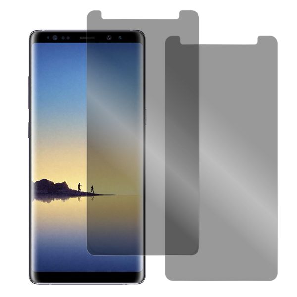 [2枚入り] LOOF 強化ソフトフィルム Galaxy Note8 SC-01K / SCV37 note8 note 8 保護フィルム クリア/マット/ブルーライトカット/覗き見防止  簡単貼り付け 画面保護 ソフトフィルム 気泡なし 傷防止 割れ防止 [ Galaxy Note8 ]