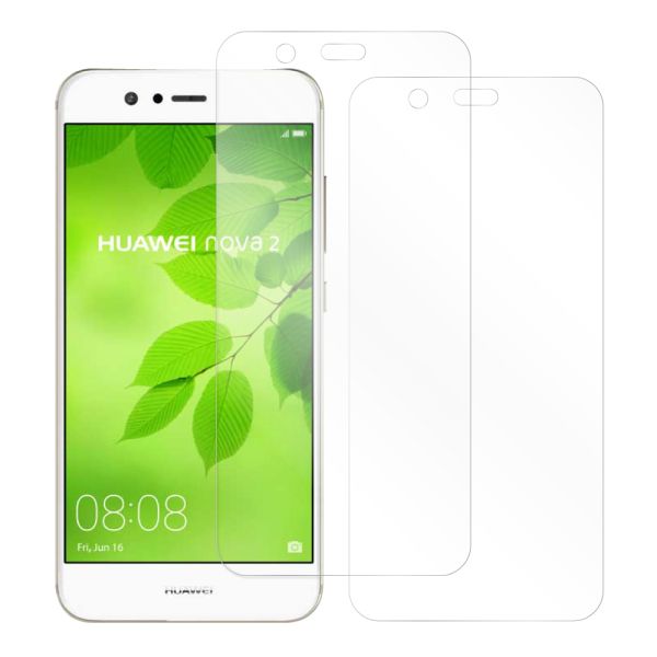 [2枚入り] LOOF 強化ソフトフィルム HUAWEI nova 2 HMV31 nova2 保護フィルム クリア/マット/ブルーライトカット/覗き見防止  簡単貼り付け 画面保護 ソフトフィルム 気泡なし 傷防止 割れ防止 [ HUAWEI nova 2 ]