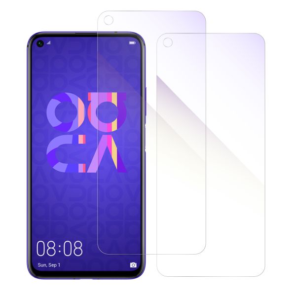[2枚入り] LOOF 強化ソフトフィルム HUAWEI nova 5T nova5t 保護フィルム クリア/マット/ブルーライトカット/覗き見防止  簡単貼り付け 画面保護 ソフトフィルム 気泡なし 傷防止 割れ防止 [ HUAWEI nova 5T ]