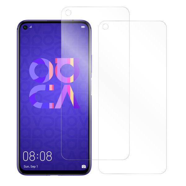 [2枚入り] LOOF 強化ソフトフィルム HUAWEI nova 5T nova5t 保護フィルム クリア/マット/ブルーライトカット/覗き見防止  簡単貼り付け 画面保護 ソフトフィルム 気泡なし 傷防止 割れ防止 [ HUAWEI nova 5T ]