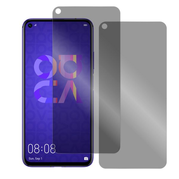 [2枚入り] LOOF 強化ソフトフィルム HUAWEI nova 5T nova5t 保護フィルム クリア/マット/ブルーライトカット/覗き見防止  簡単貼り付け 画面保護 ソフトフィルム 気泡なし 傷防止 割れ防止 [ HUAWEI nova 5T ]