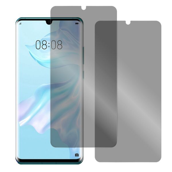 [2枚入り] LOOF 強化ソフトフィルム HUAWEI P30  保護フィルム クリア/マット/ブルーライトカット/覗き見防止  簡単貼り付け 画面保護 ソフトフィルム 気泡なし 傷防止 割れ防止 [ HUAWEI P30 ]