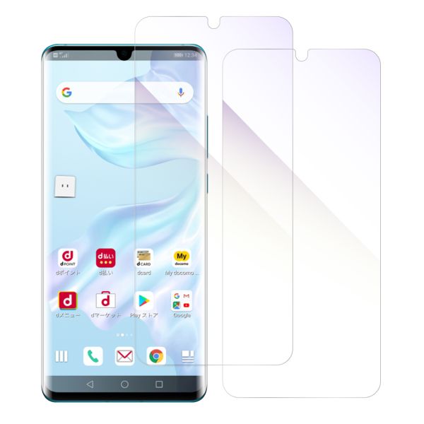 [2枚入り] LOOF 強化ソフトフィルム HUAWEI P30 Pro p30pro p30プロ 保護フィルム クリア/マット/ブルーライトカット/覗き見防止  簡単貼り付け 画面保護 ソフトフィルム 気泡なし 傷防止 割れ防止 [ HUAWEI P30 Pro ]