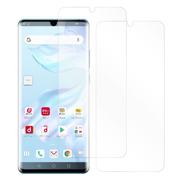 [2枚入り] LOOF 強化ソフトフィルム HUAWEI P30 Pro p30pro p30プロ 保護フィルム クリア/マット/ブルーライトカット/覗き見防止  簡単貼り付け 画面保護 ソフトフィルム 気泡なし 傷防止 割れ防止 [ HUAWEI P30 Pro ]