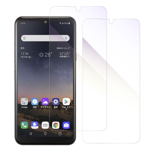[2枚入り] LOOF 強化ソフトフィルム LG K50  保護フィルム クリア/マット/ブルーライトカット/覗き見防止  簡単貼り付け 画面保護 ソフトフィルム 気泡なし 傷防止 割れ防止 [ LG K50 ]