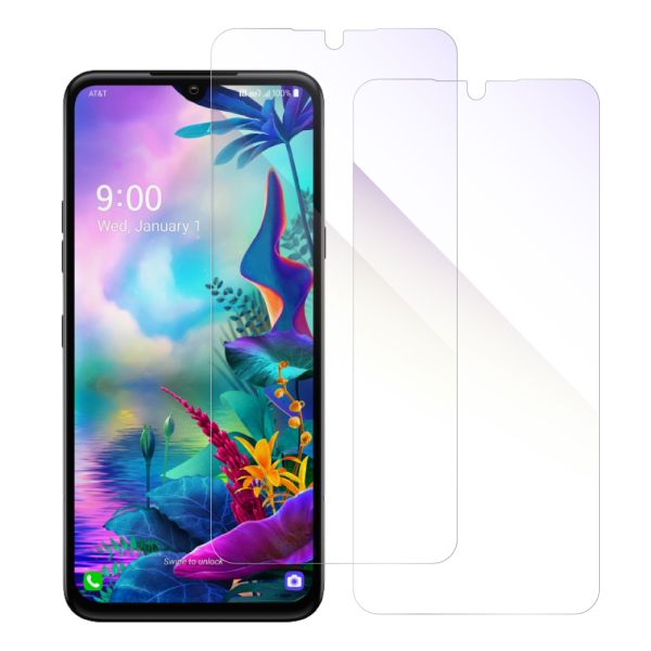 [2枚入り] LOOF 強化ソフトフィルム LG G8X ThinQ g8xthinq 保護フィルム クリア/マット/ブルーライトカット/覗き見防止  簡単貼り付け 画面保護 ソフトフィルム 気泡なし 傷防止 割れ防止 [ LG G8X ThinQ ]