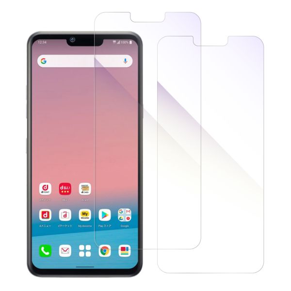 [2枚入り] LOOF 強化ソフトフィルム LG style3 L-41A lgstyle3 保護フィルム クリア/マット/ブルーライトカット/覗き見防止  簡単貼り付け 画面保護 ソフトフィルム 気泡なし 傷防止 割れ防止 [ LG style3 ]