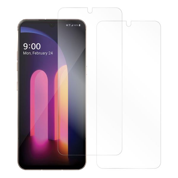 [2枚入り] LOOF 強化ソフトフィルム LG V60 ThinQ 5G v60thinq5g v60thinq 保護フィルム クリア/マット/ブルーライトカット/覗き見防止  簡単貼り付け 画面保護 ソフトフィルム 気泡なし 傷防止 割れ防止 [ LG V60 ThinQ 5G ]