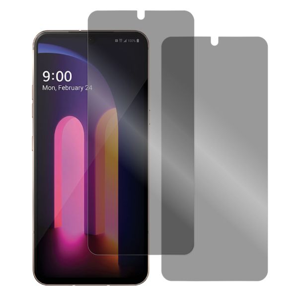 [2枚入り] LOOF 強化ソフトフィルム LG V60 ThinQ 5G v60thinq5g v60thinq 保護フィルム クリア/マット/ブルーライトカット/覗き見防止  簡単貼り付け 画面保護 ソフトフィルム 気泡なし 傷防止 割れ防止 [ LG V60 ThinQ 5G ]