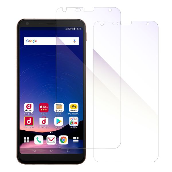 [2枚入り] LOOF 強化ソフトフィルム LG style2 L-01L lgstyle2 保護フィルム クリア/マット/ブルーライトカット/覗き見防止  簡単貼り付け 画面保護 ソフトフィルム 気泡なし 傷防止 割れ防止 [ LG style2 ]