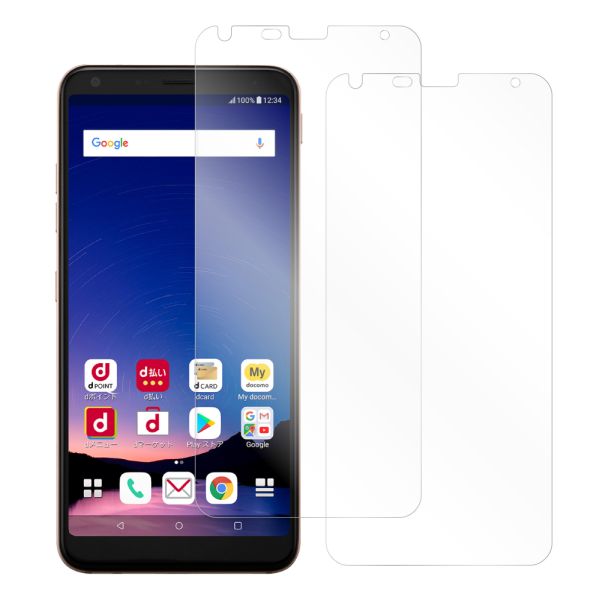 [2枚入り] LOOF 強化ソフトフィルム LG style2 L-01L lgstyle2 保護フィルム クリア/マット/ブルーライトカット/覗き見防止  簡単貼り付け 画面保護 ソフトフィルム 気泡なし 傷防止 割れ防止 [ LG style2 ]