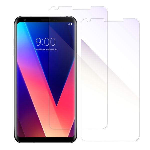 [2枚入り] LOOF 強化ソフトフィルム LG V30+ LG V35 / L-01K lgv30+ lgv30plus v30plus lgv35 保護フィルム クリア/マット/ブルーライトカット/覗き見防止  簡単貼り付け 画面保護 ソフトフィルム 気泡なし 傷防止 割れ防止 [ LG V30+ / LGV35 ]