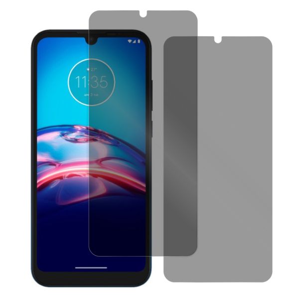 [2枚入り] LOOF 強化ソフトフィルム moto e6s motoe6s 保護フィルム クリア/マット/ブルーライトカット/覗き見防止  簡単貼り付け 画面保護 ソフトフィルム 気泡なし 傷防止 割れ防止 [ moto e6s ]