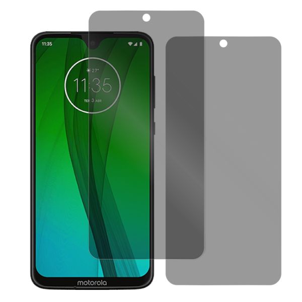 [2枚入り] LOOF 強化ソフトフィルム motorola moto g7 / g7 plus motog7 motog7plus g7plus g7+ 保護フィルム クリア/マット/ブルーライトカット/覗き見防止  簡単貼り付け 画面保護 ソフトフィルム 気泡なし 傷防止 割れ防止 [ motorola moto g7 / g7 plus ]