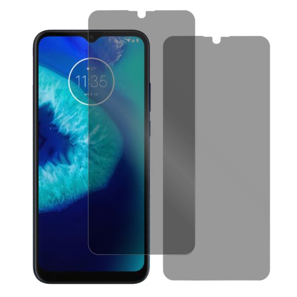[2枚入り] LOOF 強化ソフトフィルム moto g8 power lite motog8powerlite g8powerlite powerlite 保護フィルム クリア/マット/ブルーライトカット/覗き見防止  簡単貼り付け 画面保護 ソフトフィルム 気泡なし 傷防止 割れ防止 [ moto g8 power lite ]