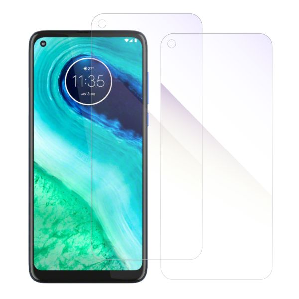 [2枚入り] LOOF 強化ソフトフィルム moto g8 motog8 保護フィルム クリア/マット/ブルーライトカット/覗き見防止  簡単貼り付け 画面保護 ソフトフィルム 気泡なし 傷防止 割れ防止 [ moto g8 ]